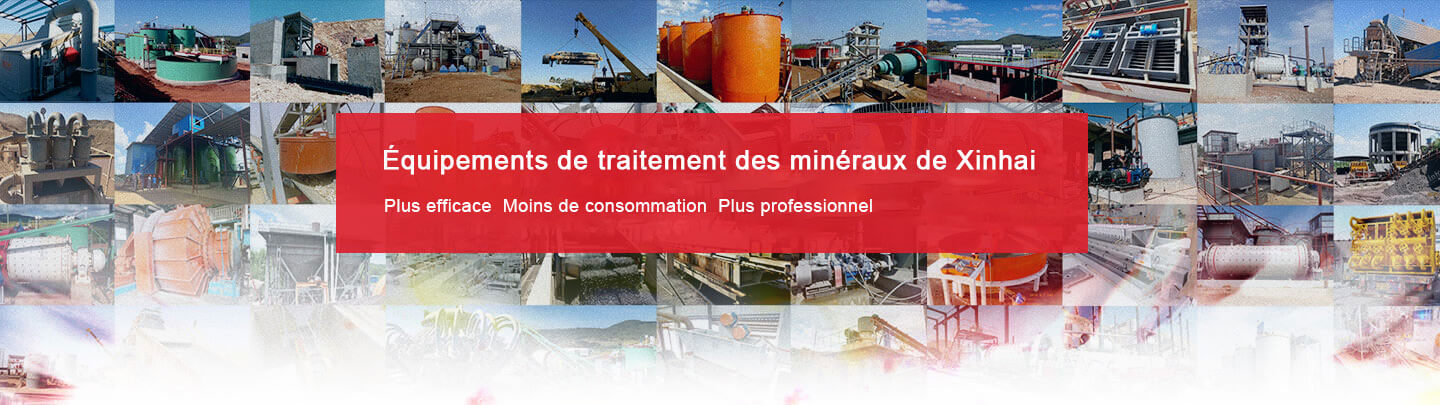 Equipements de traitement du minerai de Xinhai